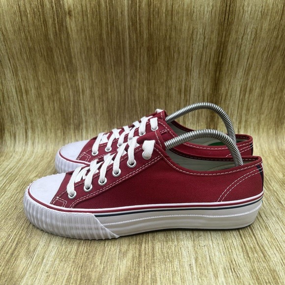 P.F. Flyers Red and White Athletic Shoes - Picture 3 of 9